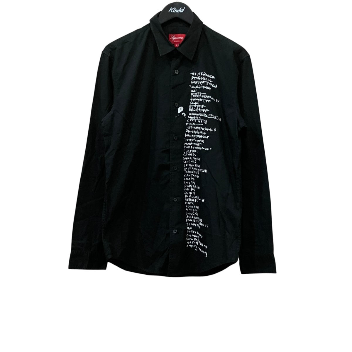 Warp Jacquard Logos Denim Shirt