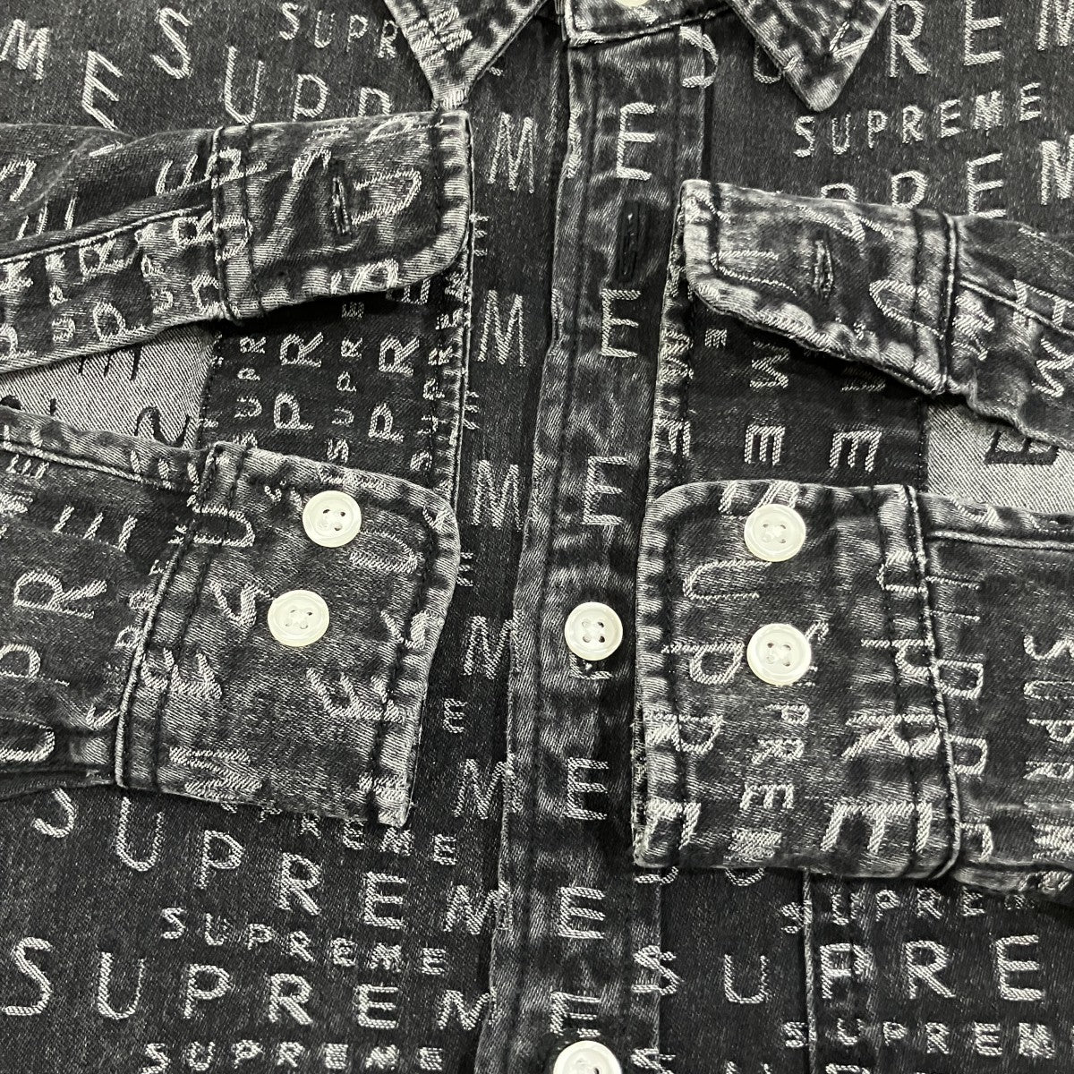 Supreme JEAN MICHIL BASQUIAT SHIRT 古着・中古-4枚目のアイテム画像