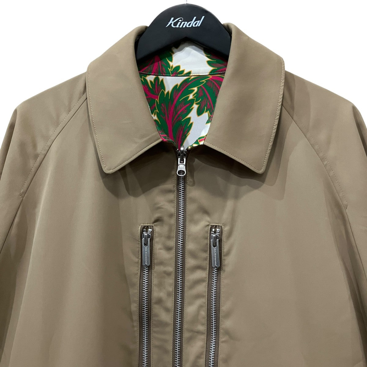 WHITE MOUNTAINEERING BOTANICAL PATTERN REVERSIBLE BLOUSON 古着・中古-3枚目のアイテム画像