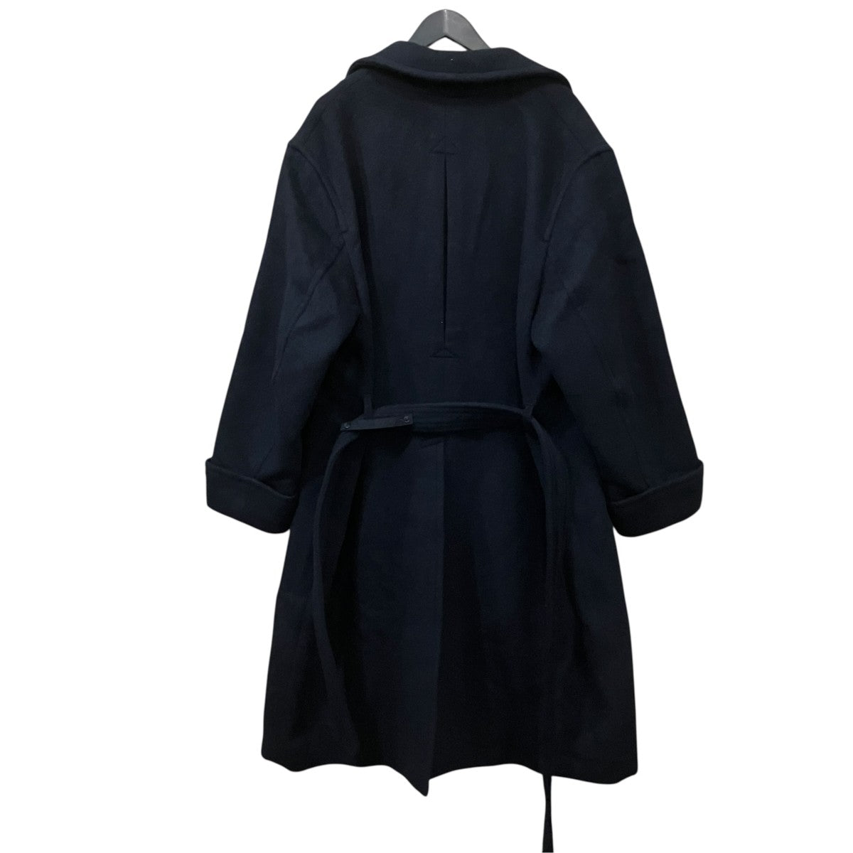 WOOL CASHMERE SHORT BEAVER GREAT COAT ウールチェスターコート