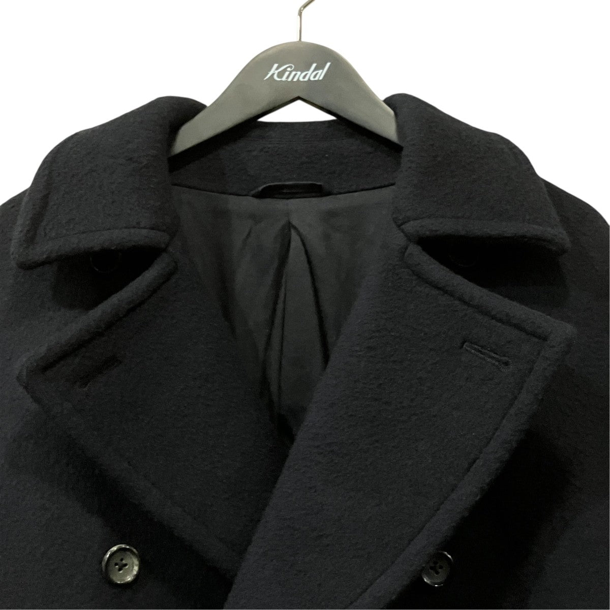 WOOL CASHMERE SHORT BEAVER GREAT COAT ウールチェスターコート