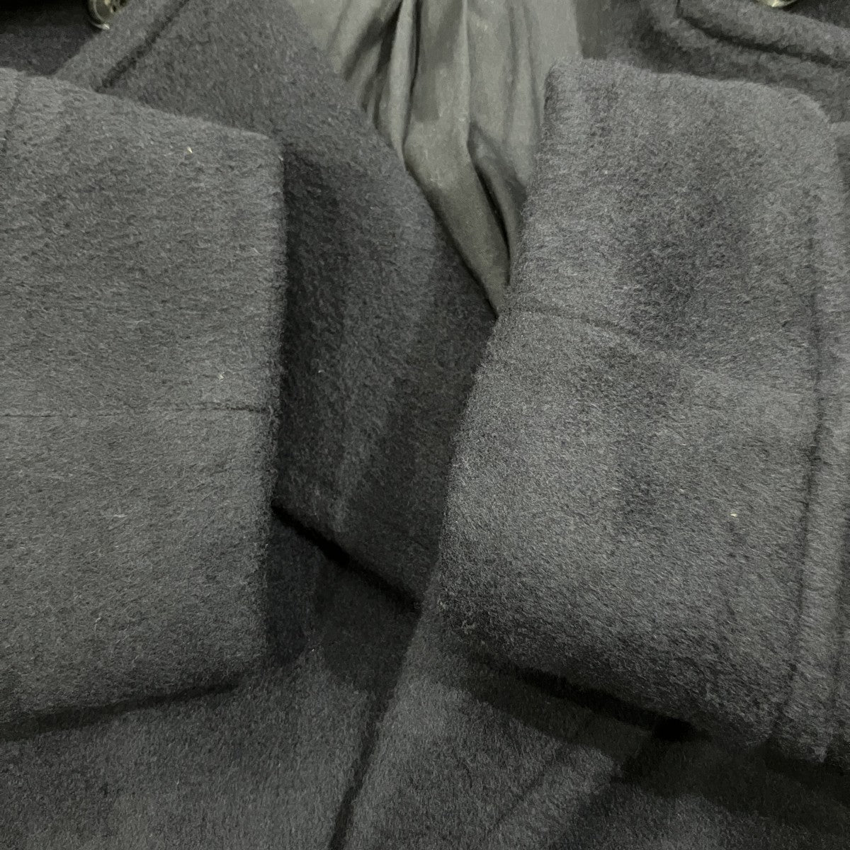 WOOL CASHMERE SHORT BEAVER GREAT COAT ウールチェスターコート