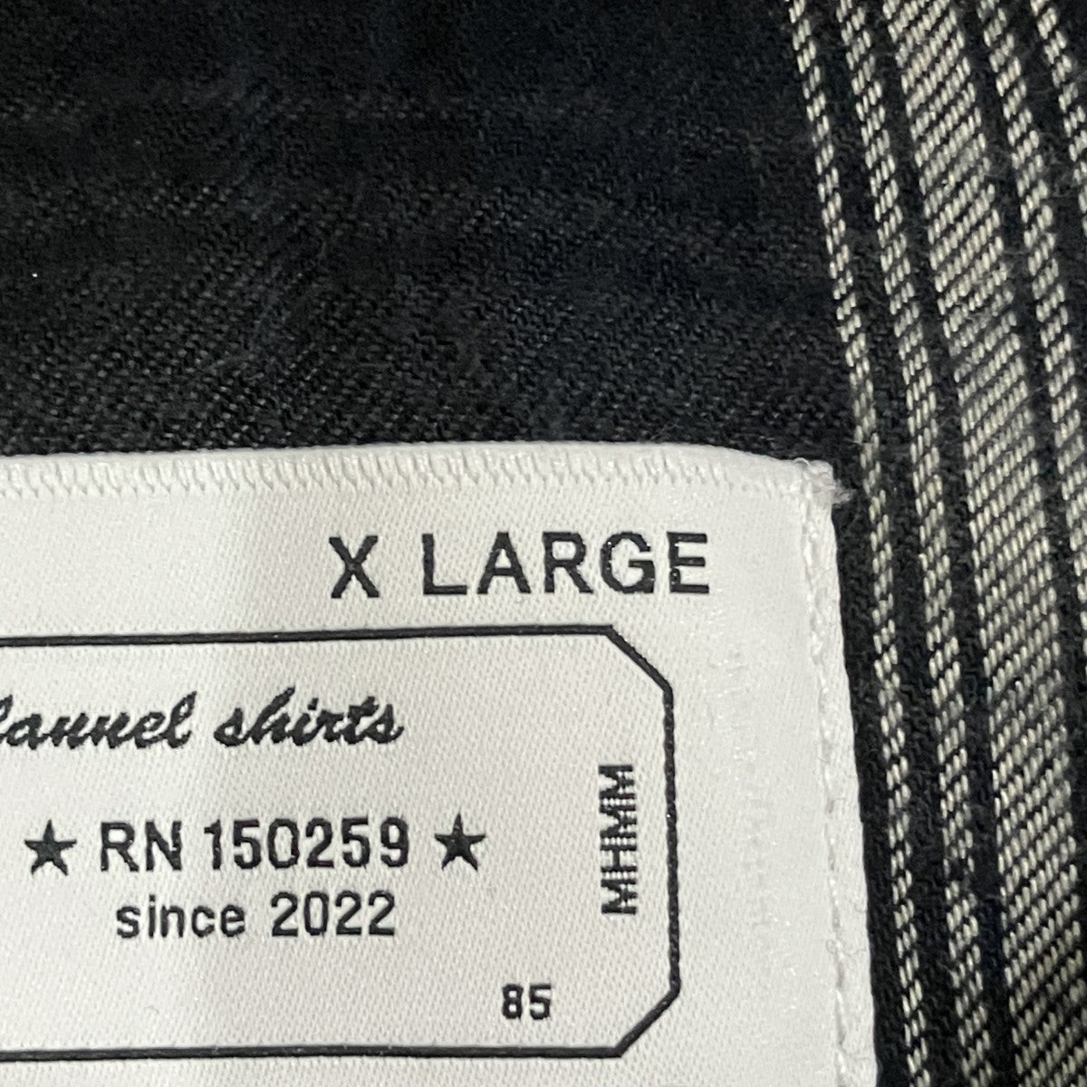 RAFU 「Box Shirt」チェックシャツRAFU025 古着・中古-6枚目のアイテム画像