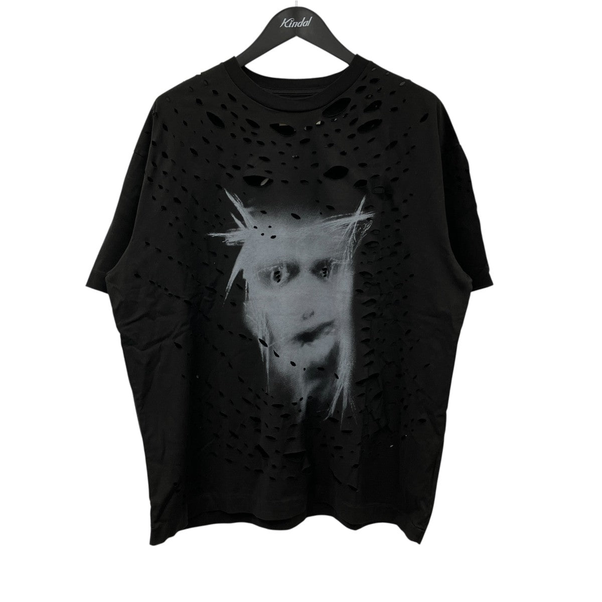 ダメージ加工プリントTシャツ