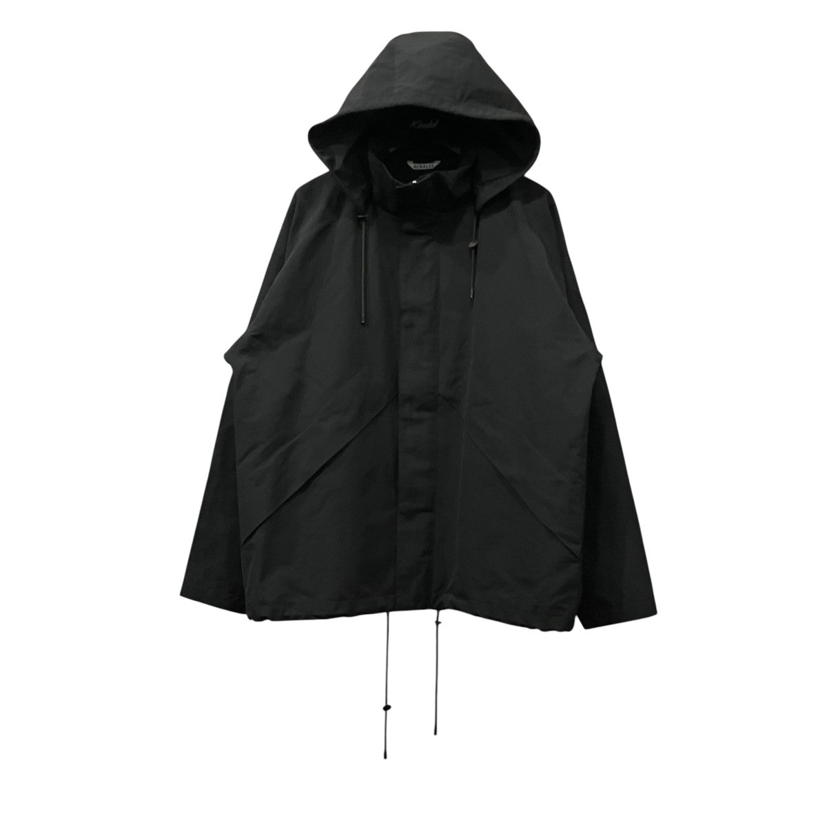 AURALEE WASHI POLYESTER HIGH DENSITY CLOTH HOODED ZIP BL ジップブルゾン 古着・中古-1枚目のアイテム画像