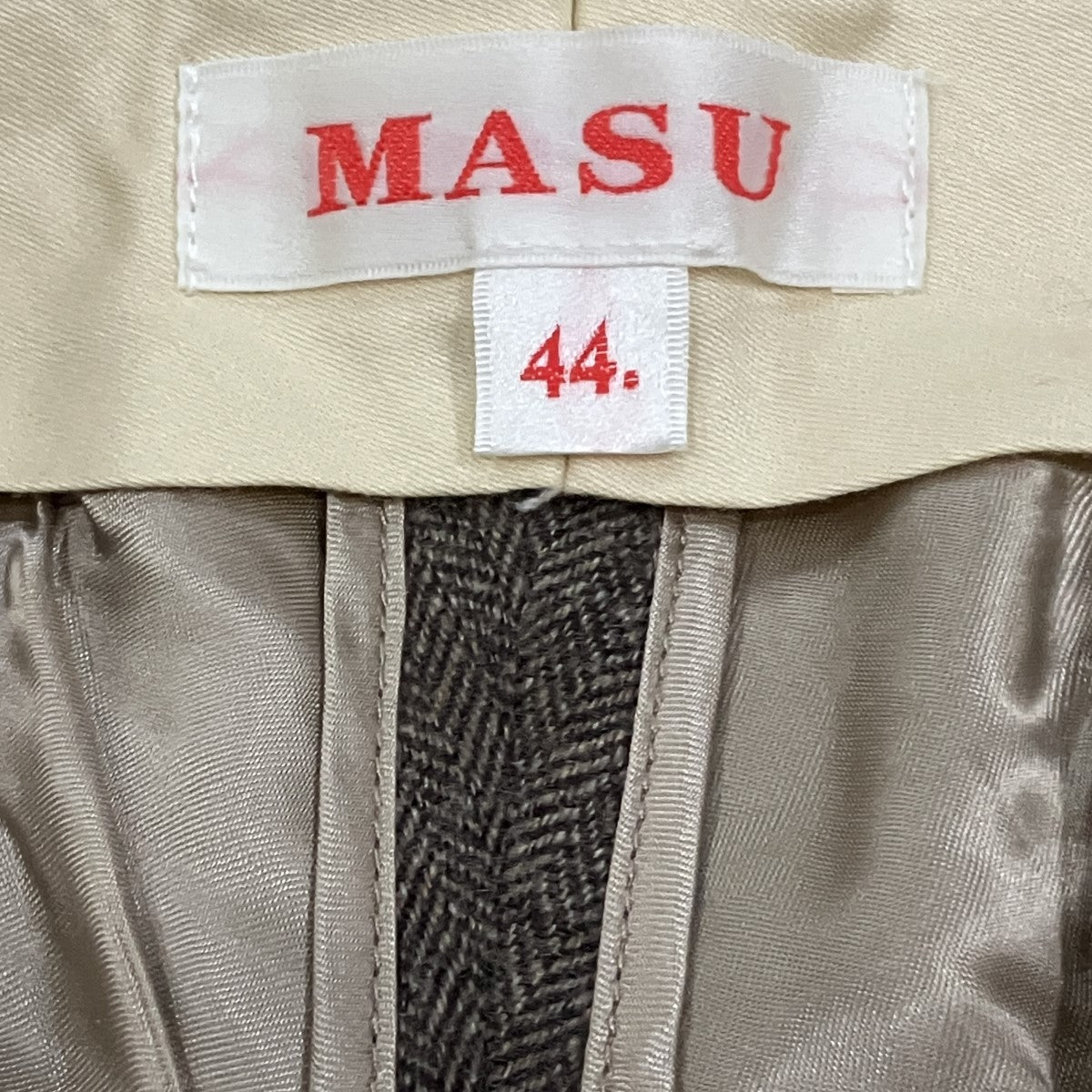 MASU タックパンツ 古着・中古-5枚目のアイテム画像