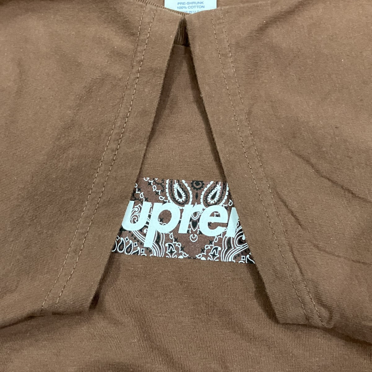 Bandana Box logoボックスロゴTシャツ