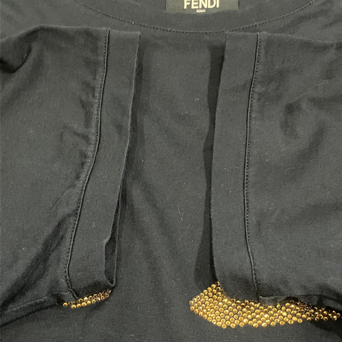 ラインストーンTシャツ