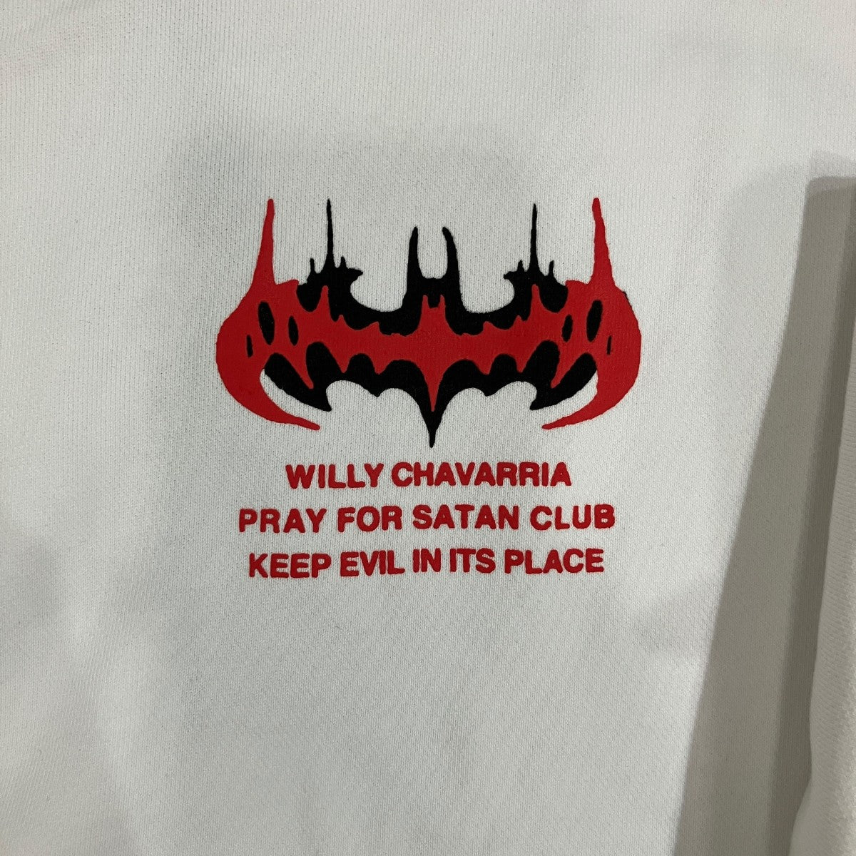 WILLY CHAVARRIA SATAN BOMBER CREW 古着・中古-5枚目のアイテム画像