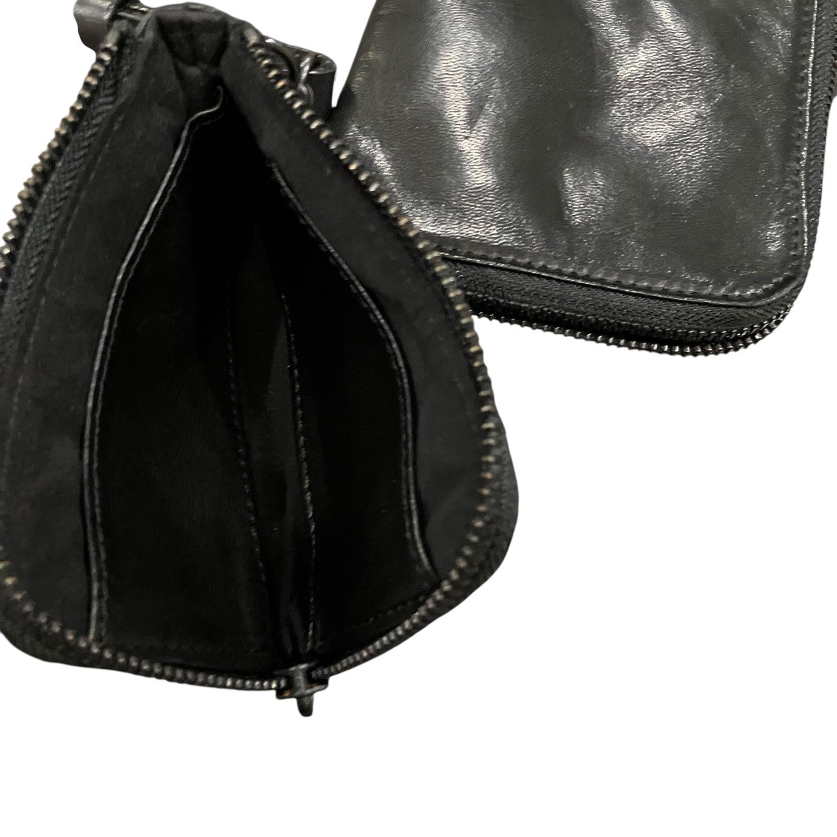 YOHJI YAMAMOTO Horse Cow Leather Smart Phone Shoulder Case 古着・中古-7枚目のアイテム画像