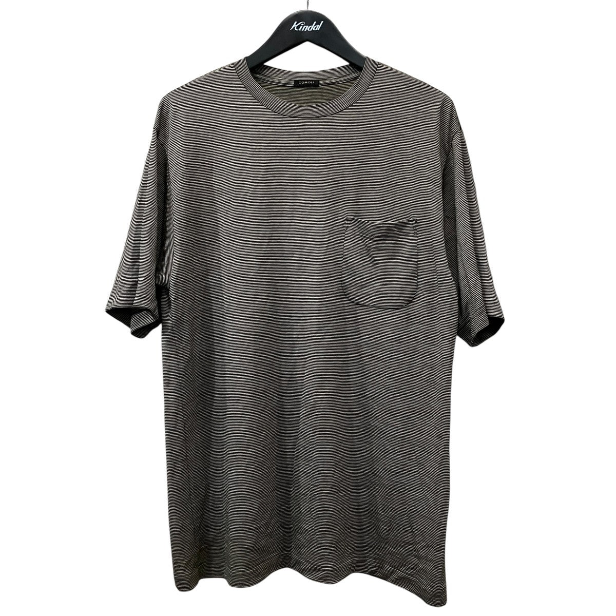 COMOLI ポケットTシャツV01-05007 古着・中古-1枚目のアイテム画像
