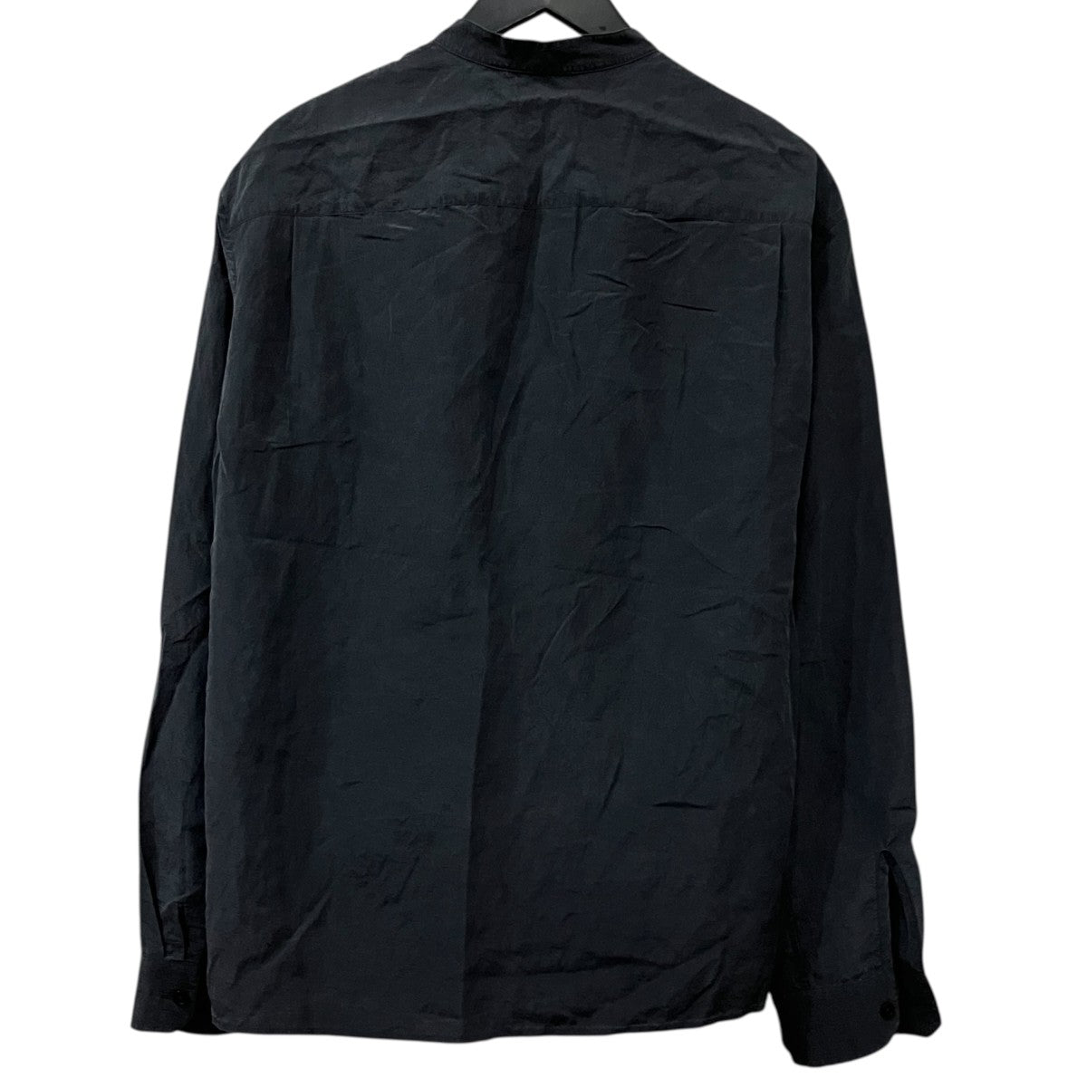 LEMAIRE バンドカラーラップオーバーシャツ 古着・中古-2枚目のアイテム画像