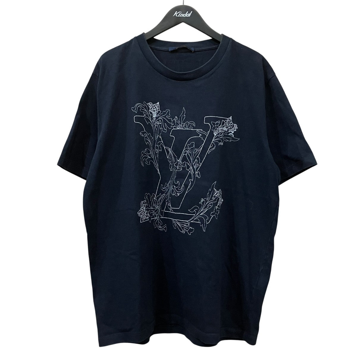 ボタニカルロゴ刺繍TシャツHJY68W