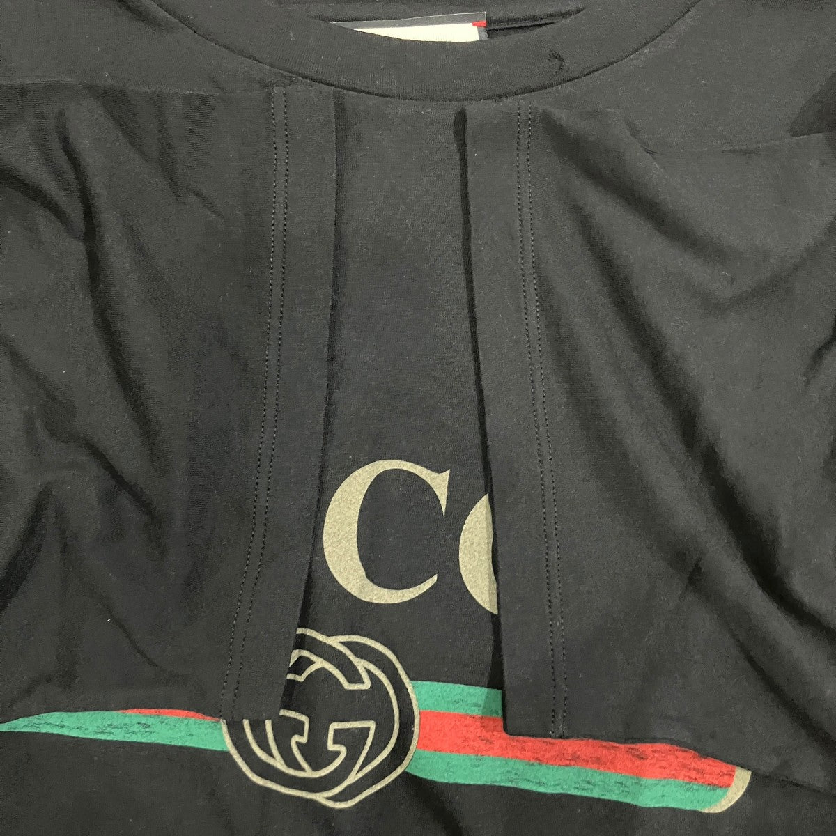 Oversize T-shirt with Gucci Logo
