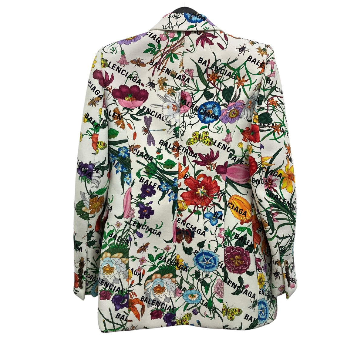 BALENCIAGA×GUCCI テーラードジャケット 古着・中古-2枚目のアイテム画像