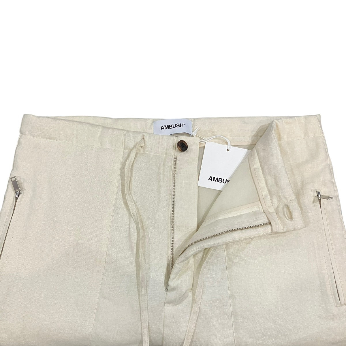 AMBUSH LINEN CARGO PANTS 古着・中古-4枚目のアイテム画像