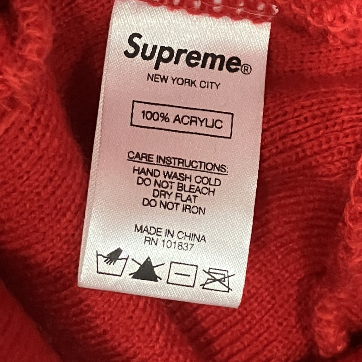 Supreme オールドイングリッシュラインスト―ン 古着・中古-5枚目のアイテム画像