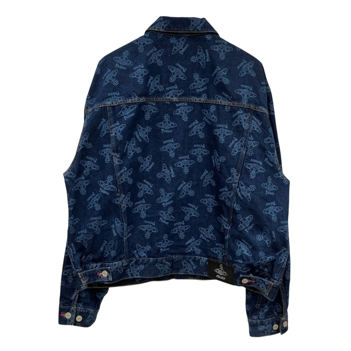 PALACE×VIVIENNE WESTWOOD デニムジャケット 古着・中古-2枚目のアイテム画像