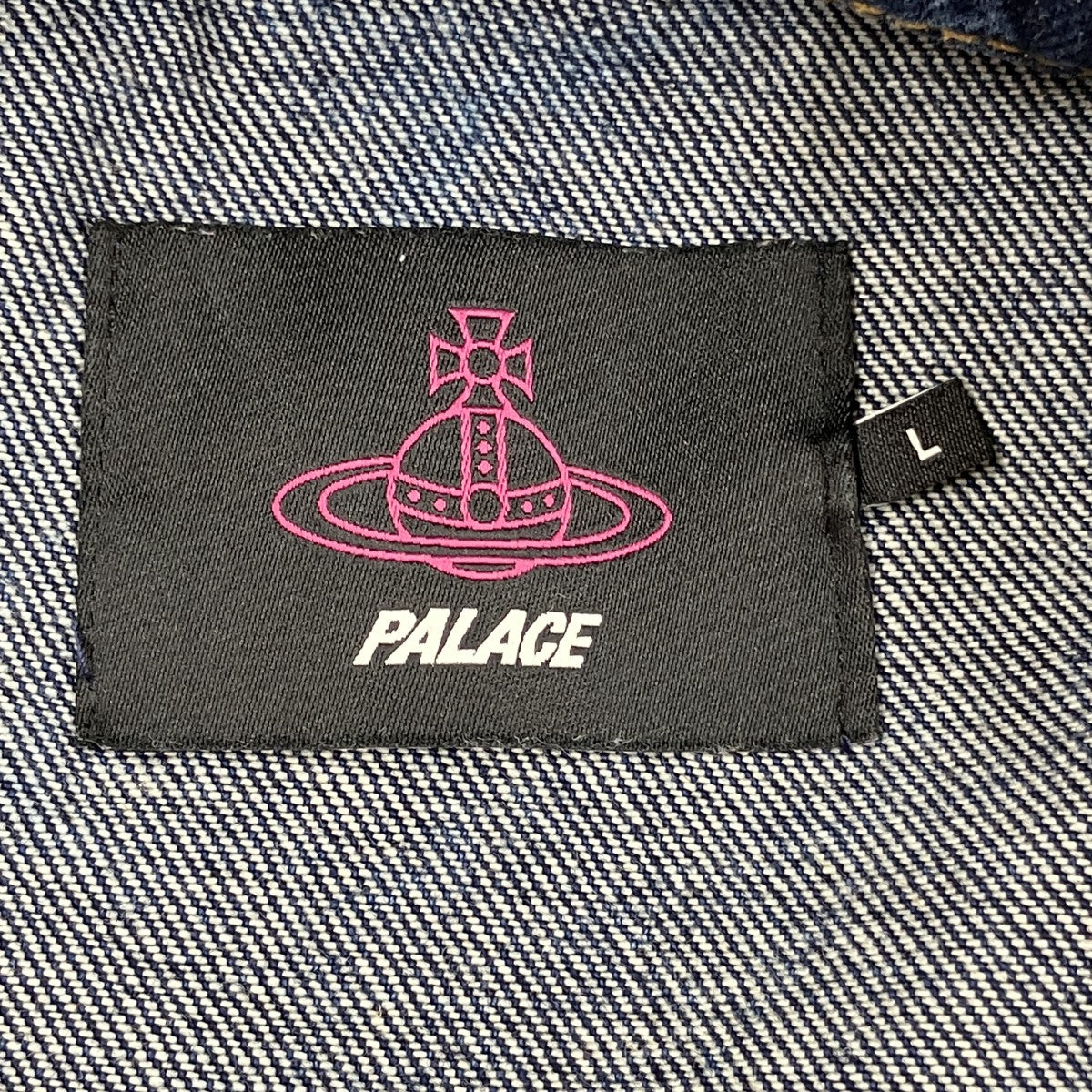 PALACE×VIVIENNE WESTWOOD デニムジャケット 古着・中古-5枚目のアイテム画像