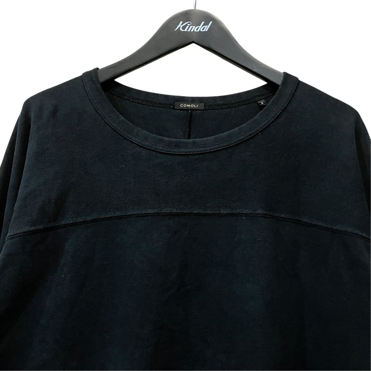 COMOLI(コモリ) フットボールロングスリーブTシャツ W03-05007