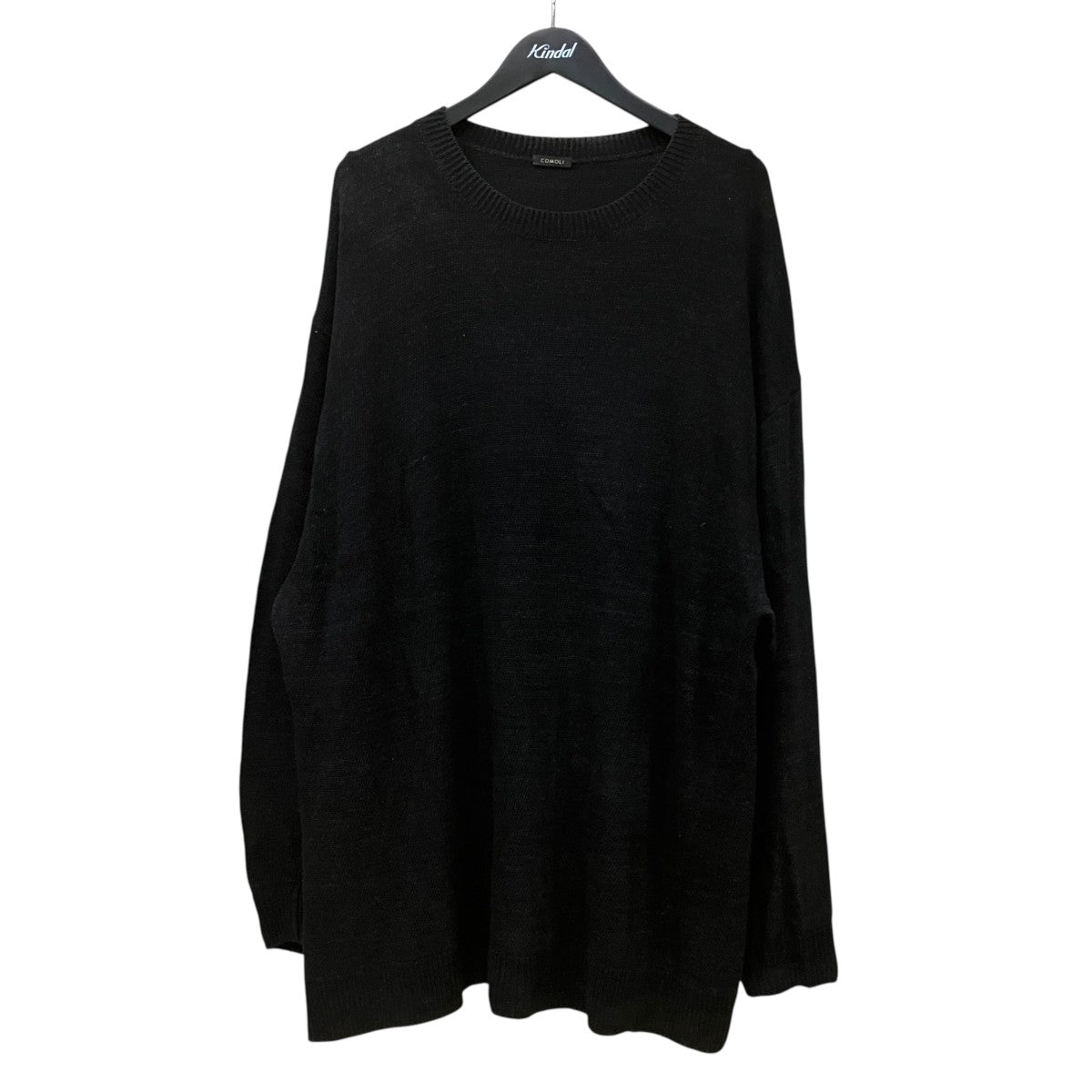 COMOLI クルーネックニットB01-06007 古着・中古-1枚目のアイテム画像
