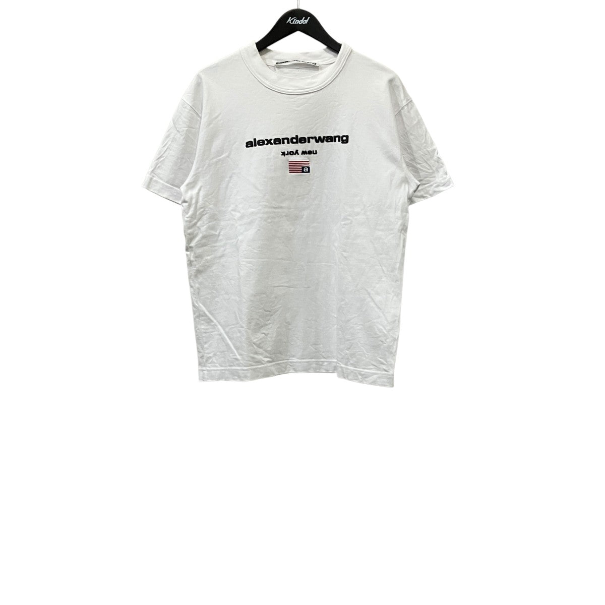 ロゴエンブロイダリーtシャツ