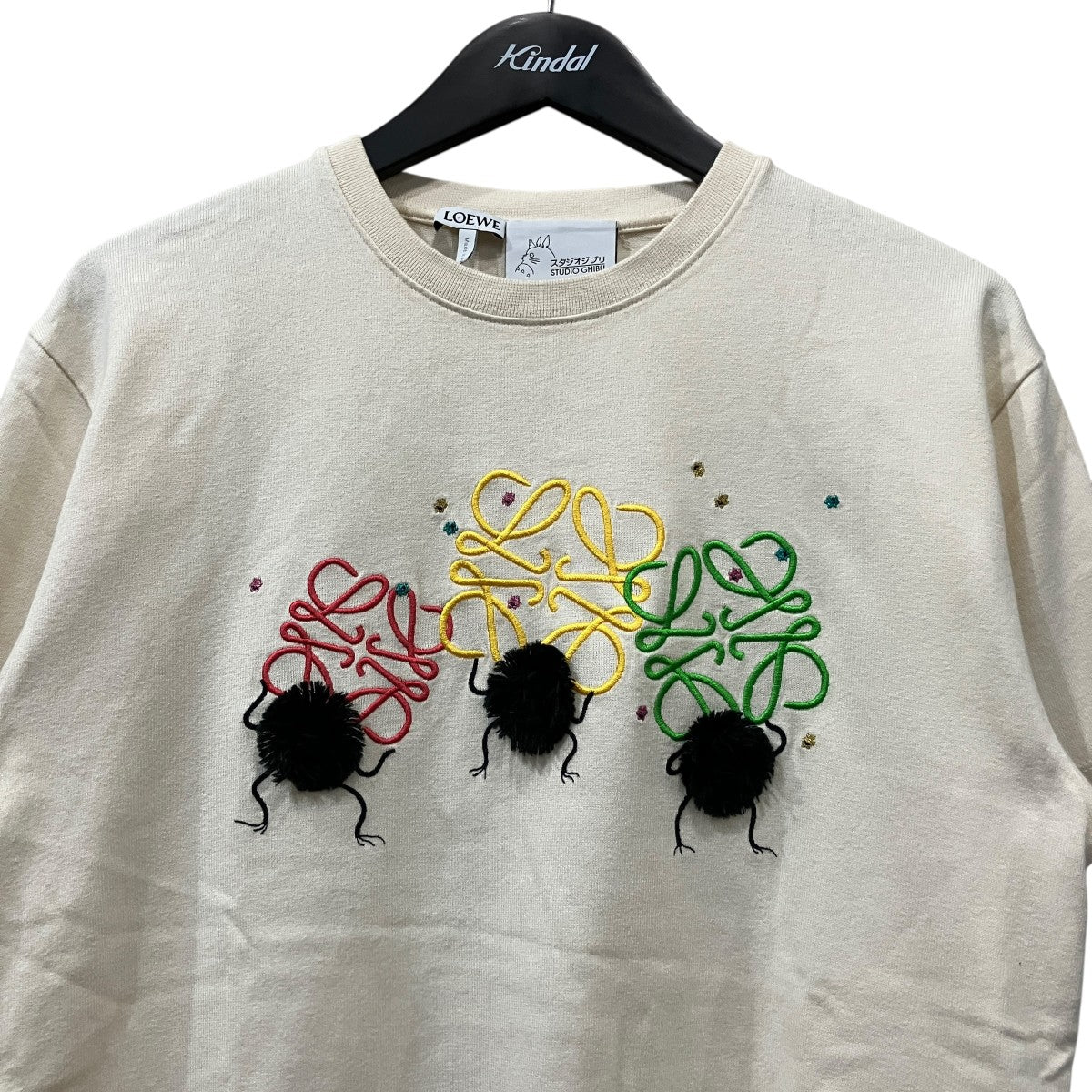千と千尋の神隠し アナグラム ススワタリ ロゴ Tシャツ