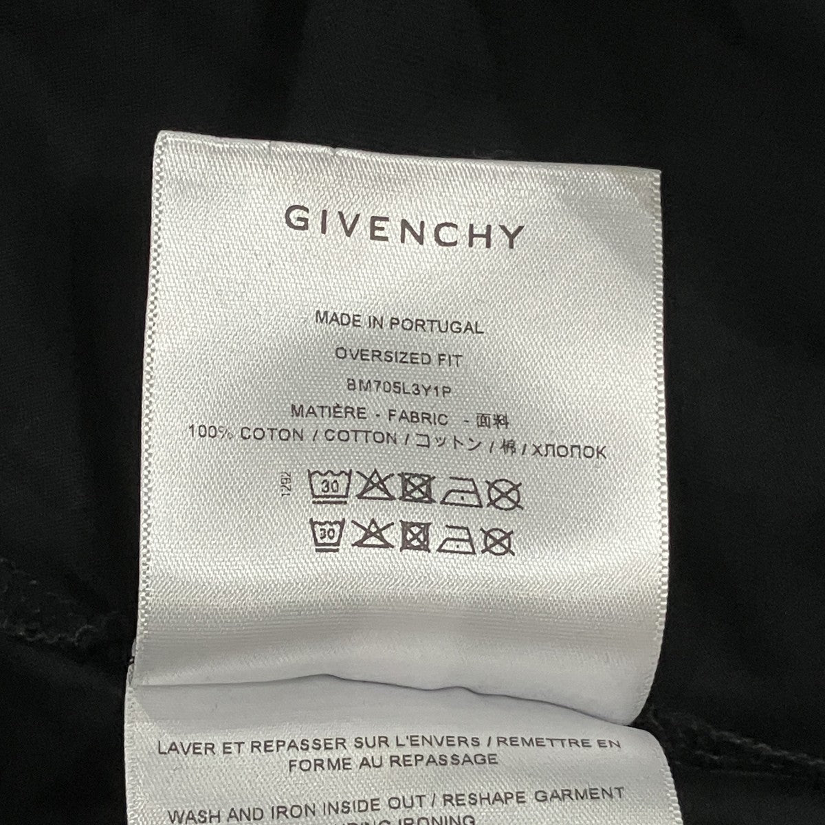 GIVENCHY ロットワイラープリントTシャツ 古着・中古-6枚目のアイテム画像