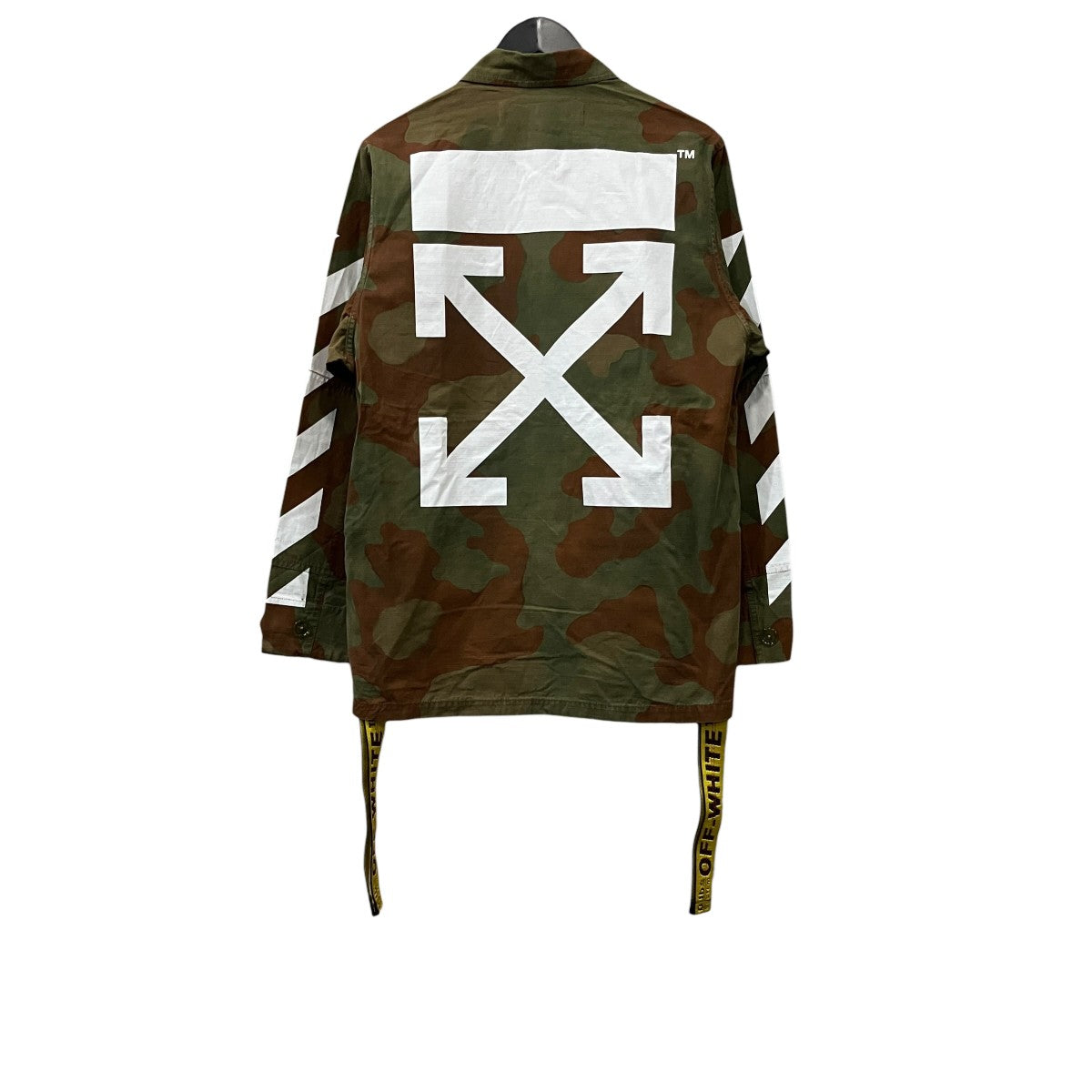 OFFWHITE ミリタリージャケット 古着・中古-2枚目のアイテム画像
