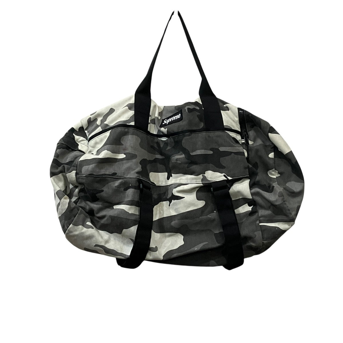 DUFFLE BAG カモフラ柄ダッフルボストンバッグ