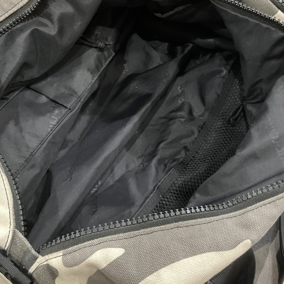 DUFFLE BAG カモフラ柄ダッフルボストンバッグ