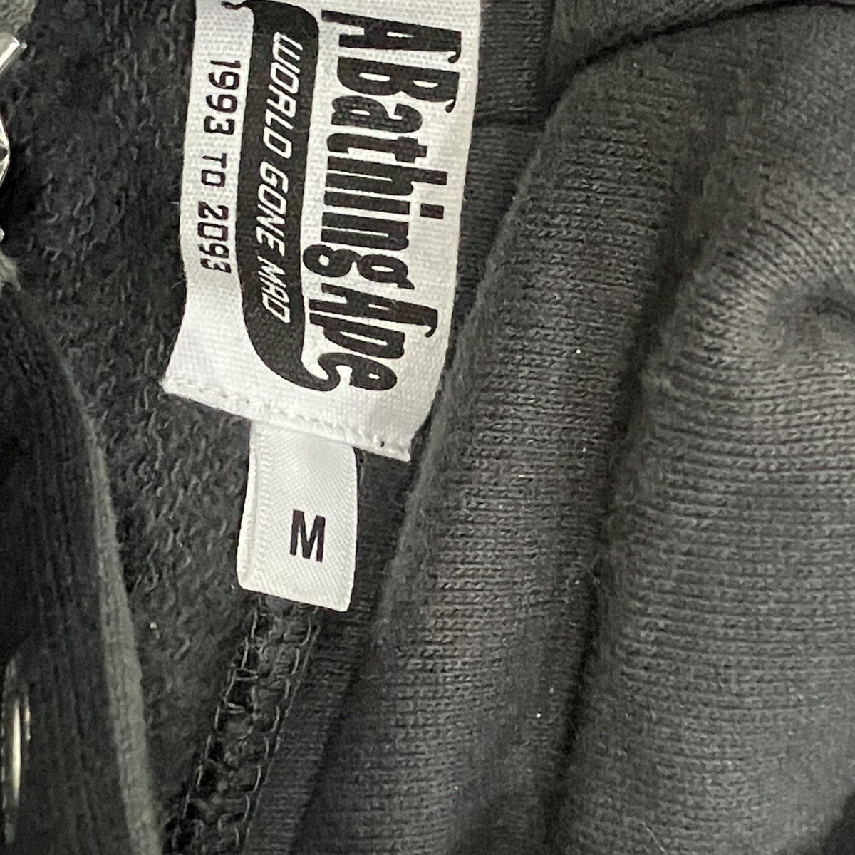 A BATHING APE ラインストーンジップアップ 古着・中古-5枚目のアイテム画像