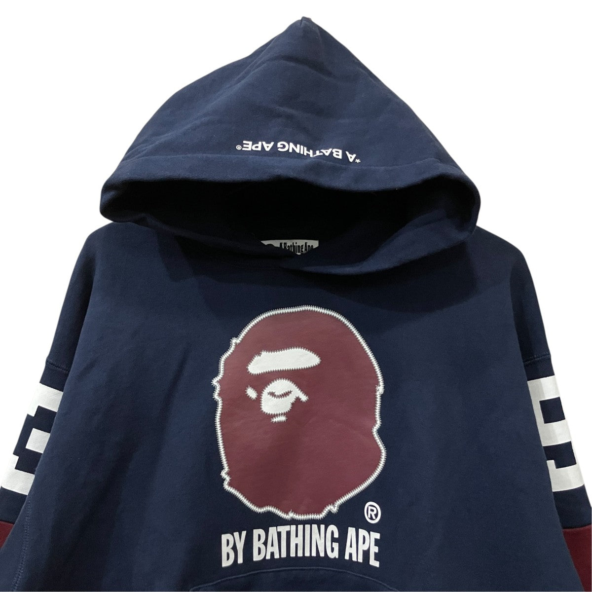 A BATHING APE PULLOVER HOODIE 古着・中古-3枚目のアイテム画像