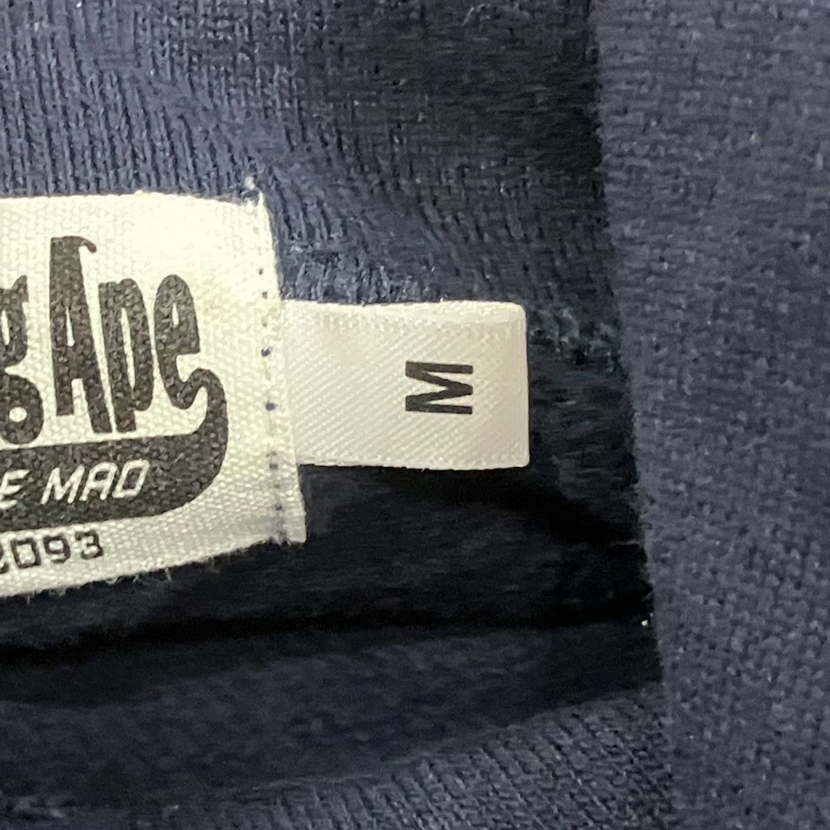 A BATHING APE PULLOVER HOODIE 古着・中古-6枚目のアイテム画像