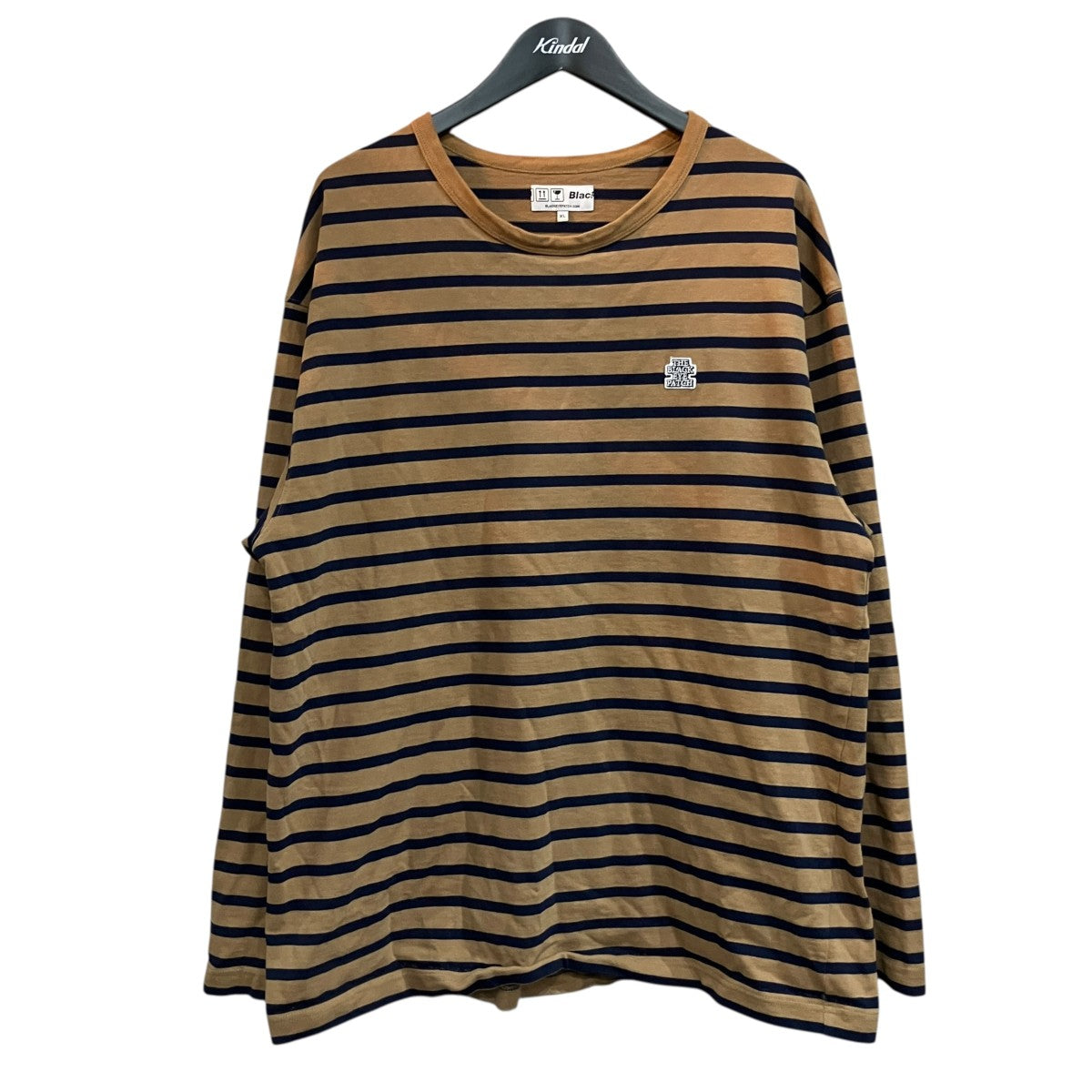 ボーダーングスリーブTシャツ