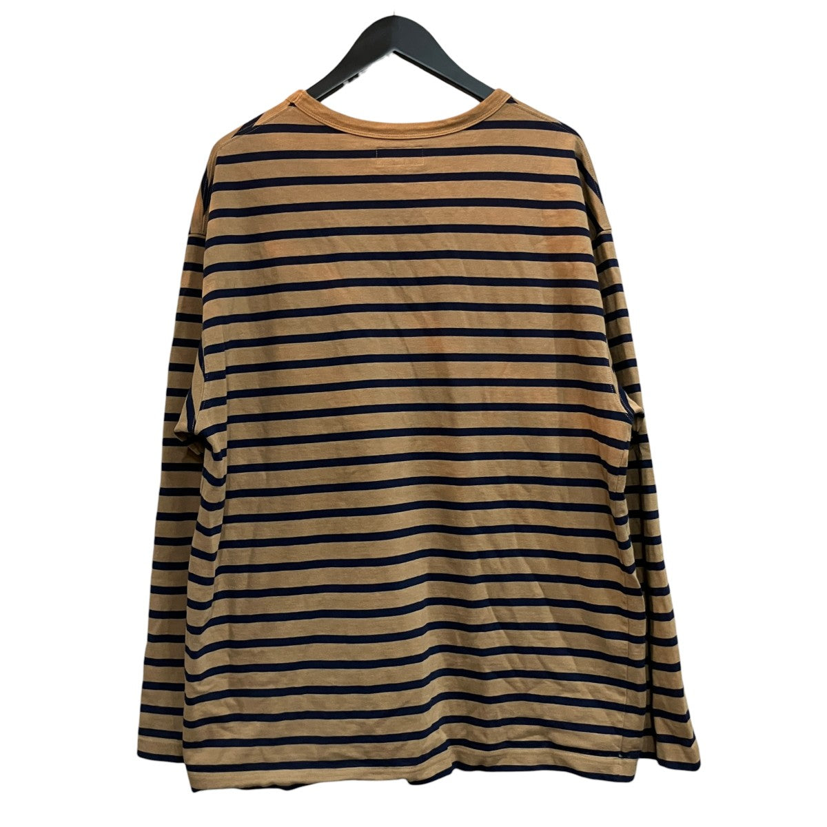ボーダーングスリーブTシャツ