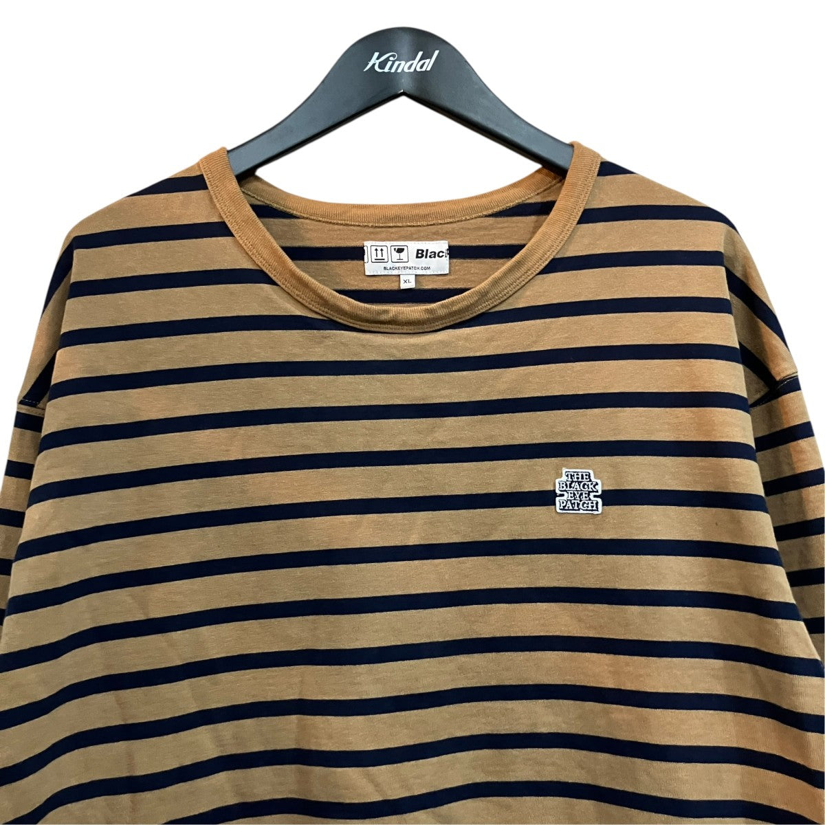 ボーダーングスリーブTシャツ