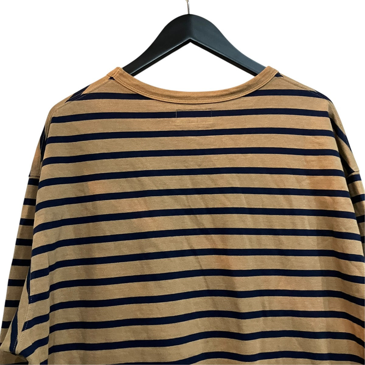 ボーダーングスリーブTシャツ