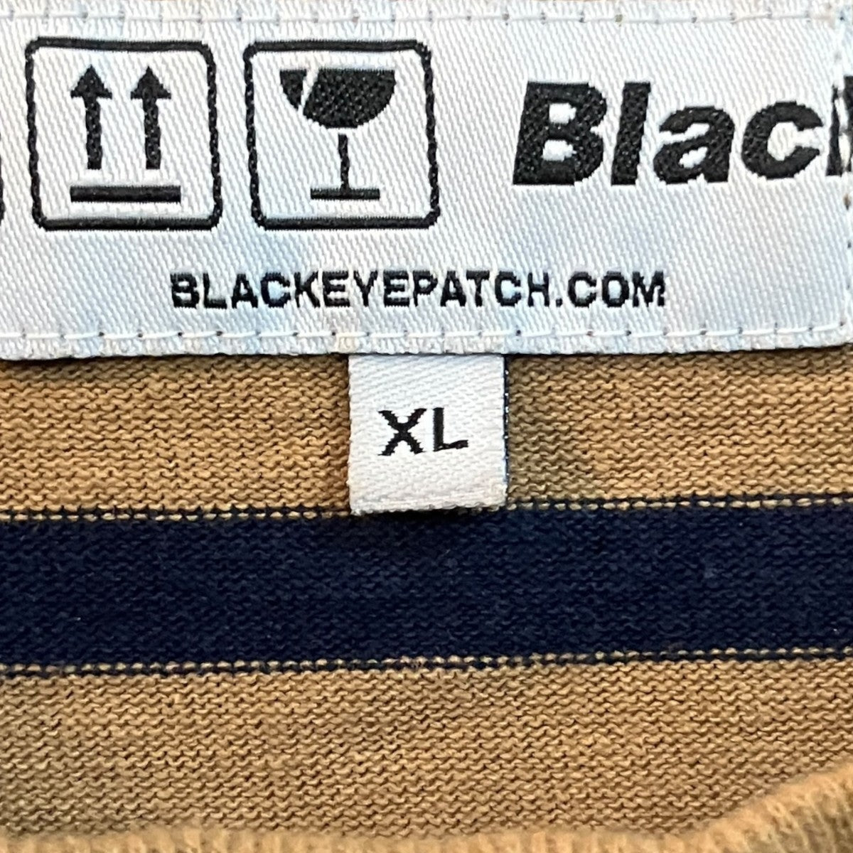 ボーダーングスリーブTシャツ