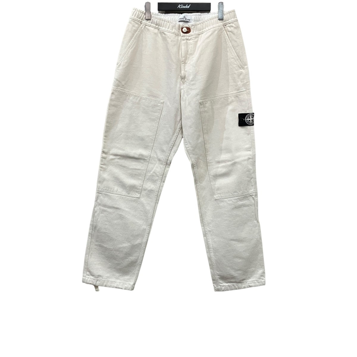 ロゴパッチ ストレートレッグパンツ