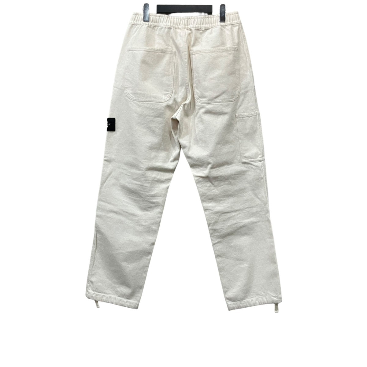 ロゴパッチ ストレートレッグパンツ