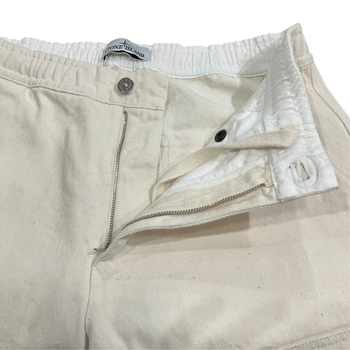 ロゴパッチ ストレートレッグパンツ