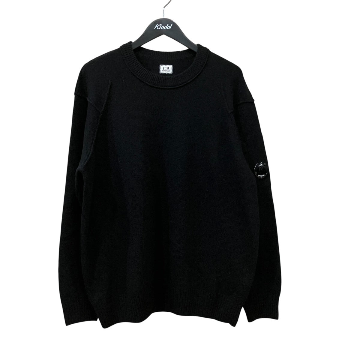 C．P COMPANY ラムズウールクルーネックニットRFCMKN707A 110149A 古着・中古-1枚目のアイテム画像