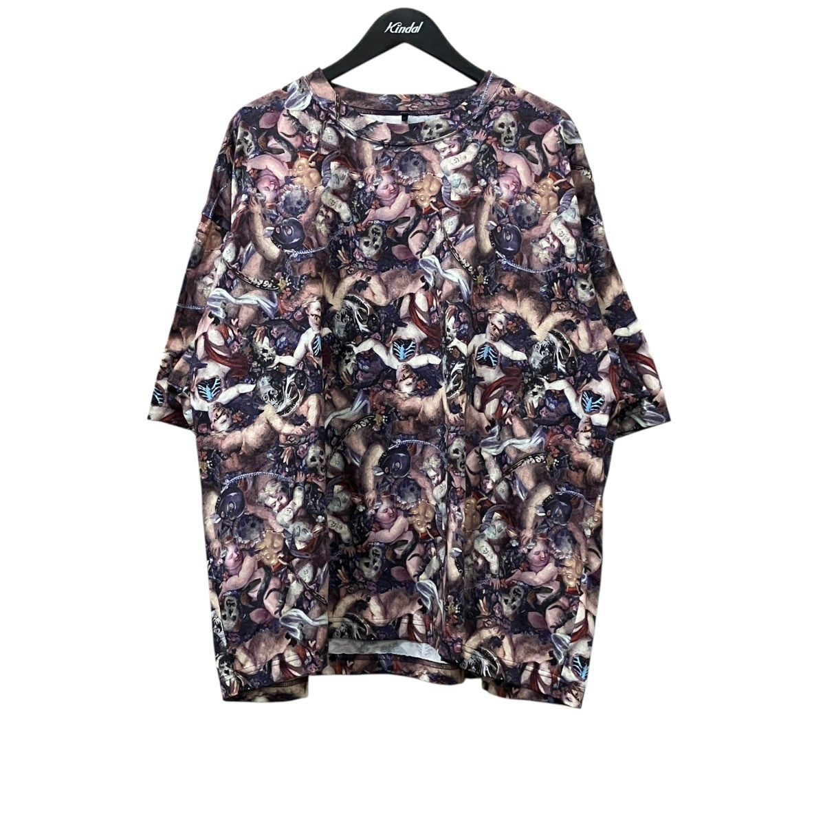 総柄エンジェルプリントTシャツ