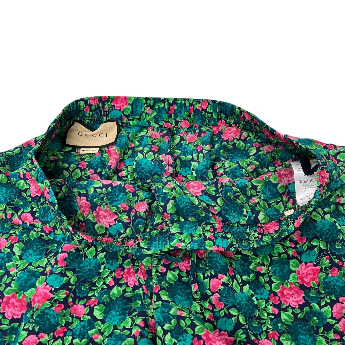 花柄総柄ショートパンツ