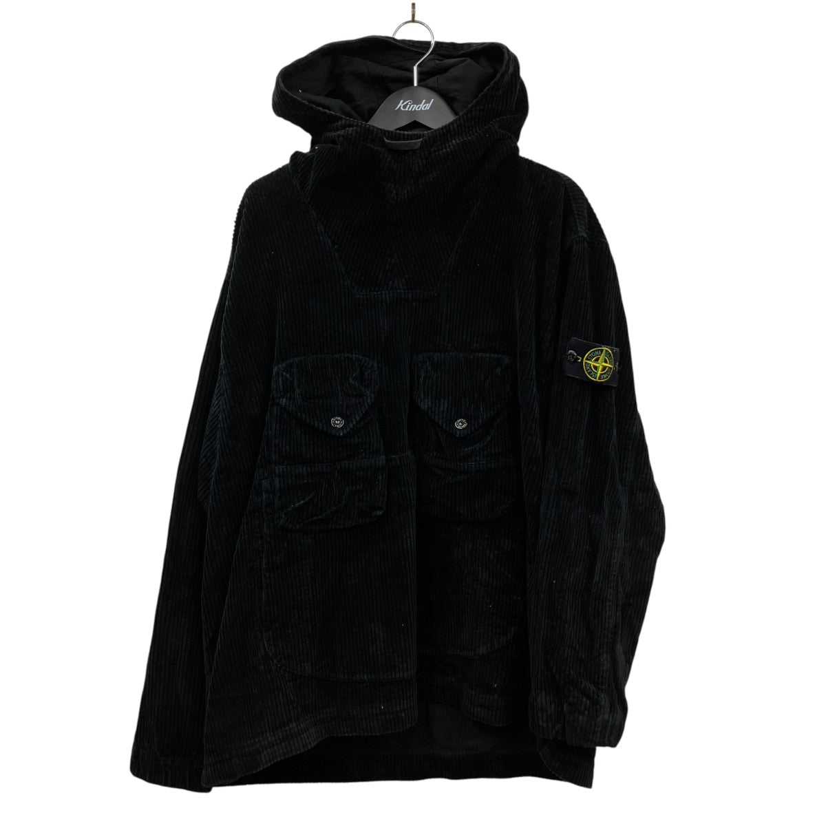 STONE ISLAND ガーメントダイコーデュロイプルオーバージャケット791511611 古着・中古-1枚目のアイテム画像