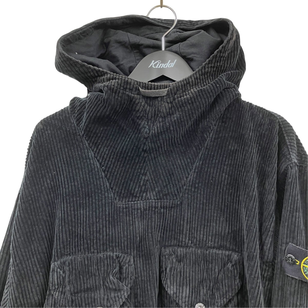 STONE ISLAND ガーメントダイコーデュロイプルオーバージャケット791511611 古着・中古-3枚目のアイテム画像