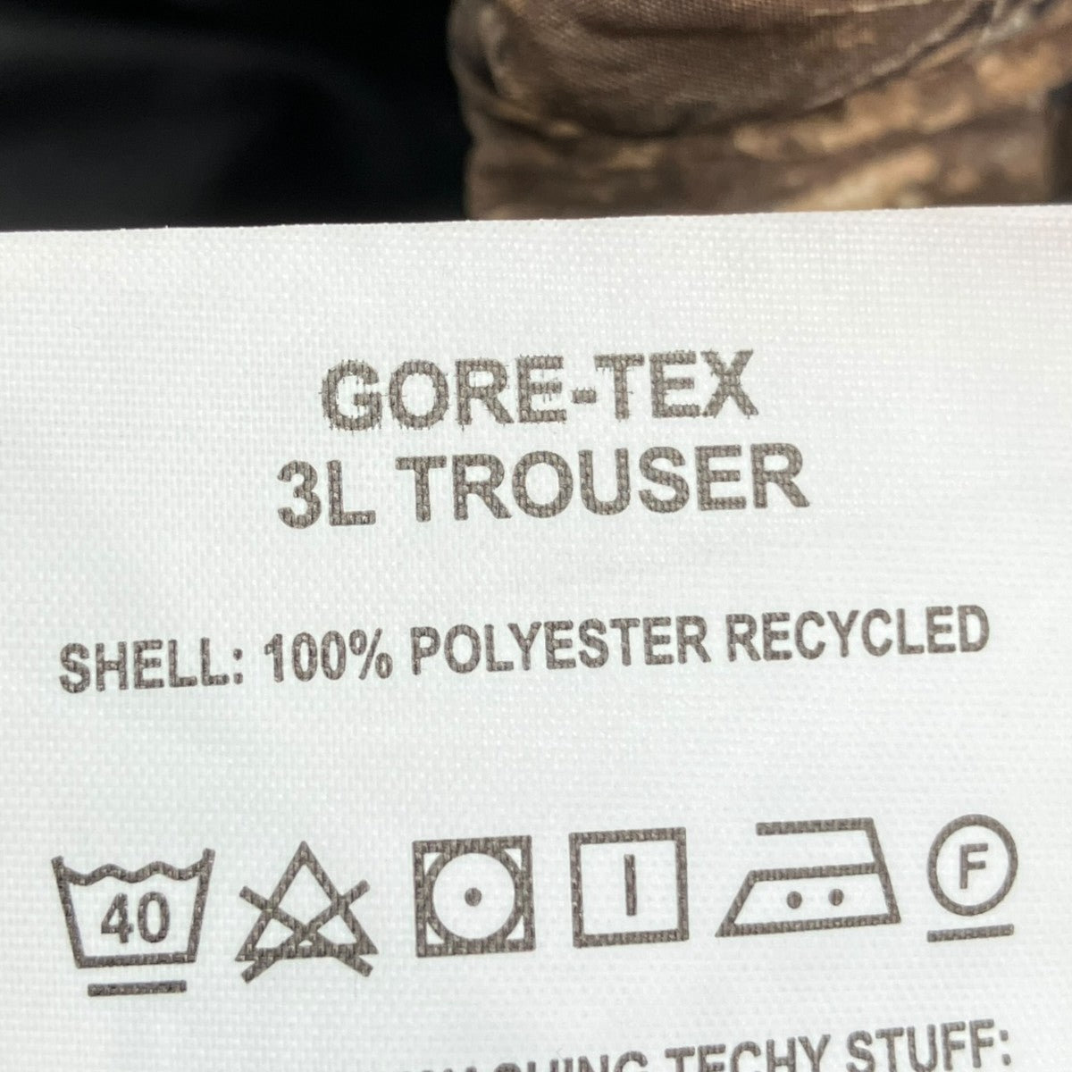 PALACE Gore-Tex 3L Trouse Realtree Timber 古着・中古-8枚目のアイテム画像