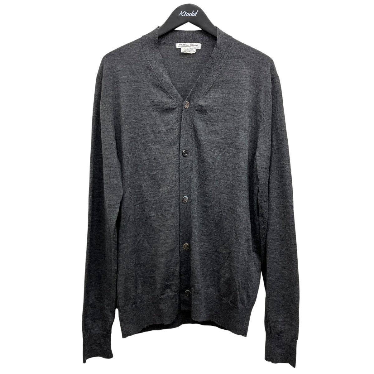 COMME des GARCONS ウールカーディガンON-N002 古着・中古-1枚目のアイテム画像