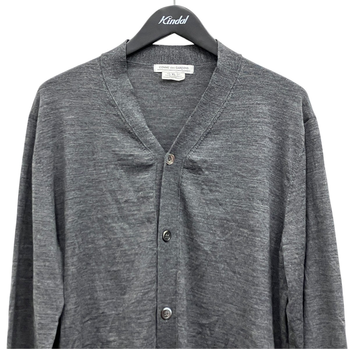 COMME des GARCONS ウールカーディガンON-N002 古着・中古-3枚目のアイテム画像